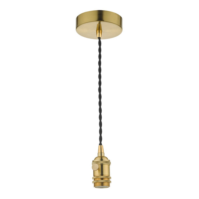 Accessory 1 Light Suspension In Brass