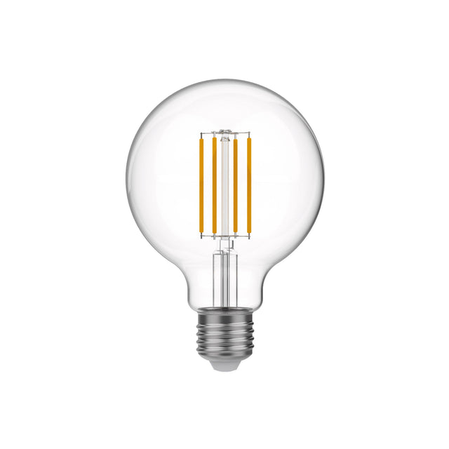 LED Light Bulb Clear Globe E27 7W 2700K