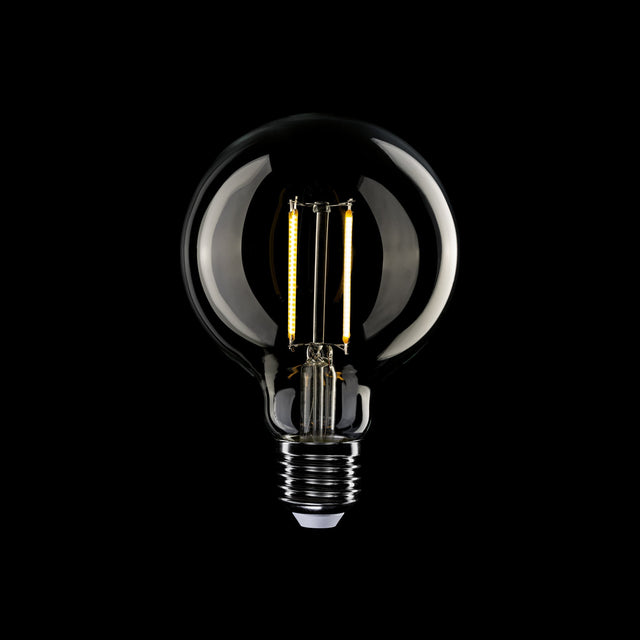 LED Light Bulb Clear Globe E27 7W 2700K