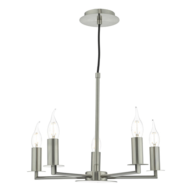 Tyler 5lt Pendant Satin Nickel Fitting Only