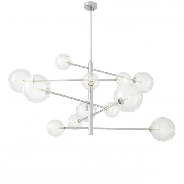 Chandelier Argento