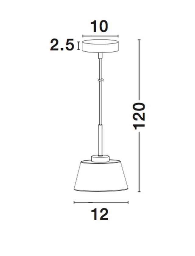 BOCCALE Chrome Aluminium Clear Glass LED G9 1x5 Watt IP20 Bulb Included D: 12 H: 120 cm