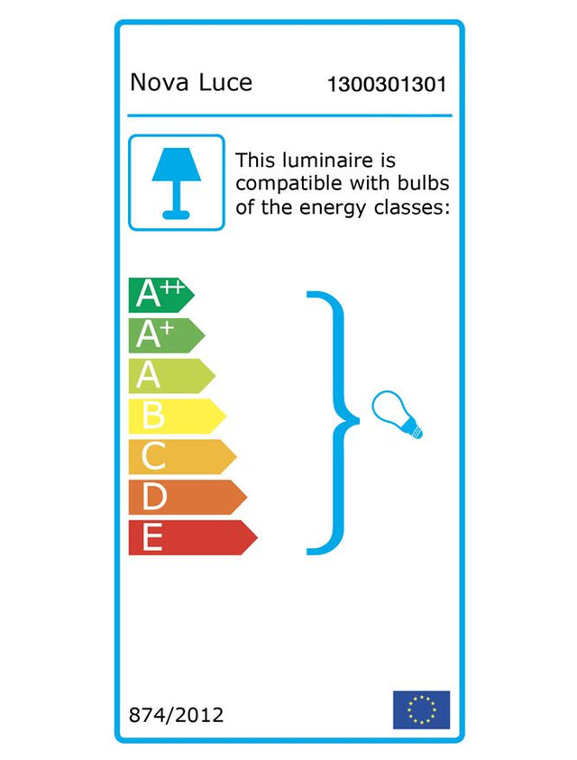 BOCCALE Chrome Aluminium Clear Glass LED G9 1x5 Watt IP20 Bulb Included D: 12 H: 120 cm