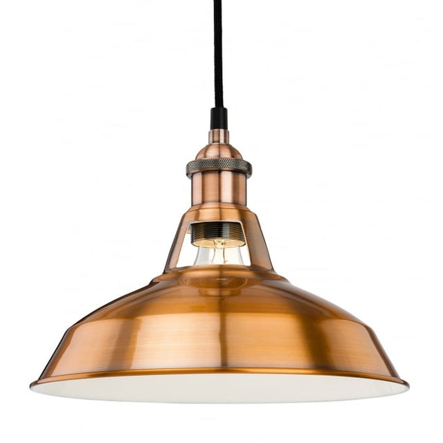 Albany Pendant Light Brushed Copper