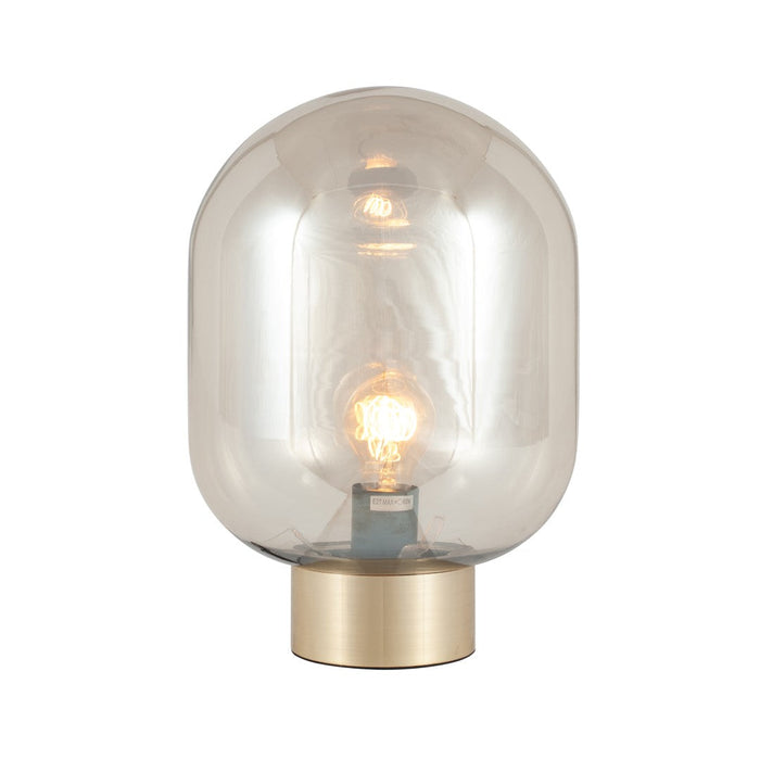 Caserta Lustre Glass Ball and Gold Table Lamp