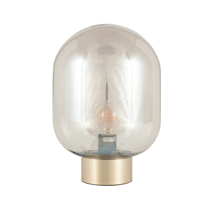 Caserta Lustre Glass Ball and Gold Table Lamp