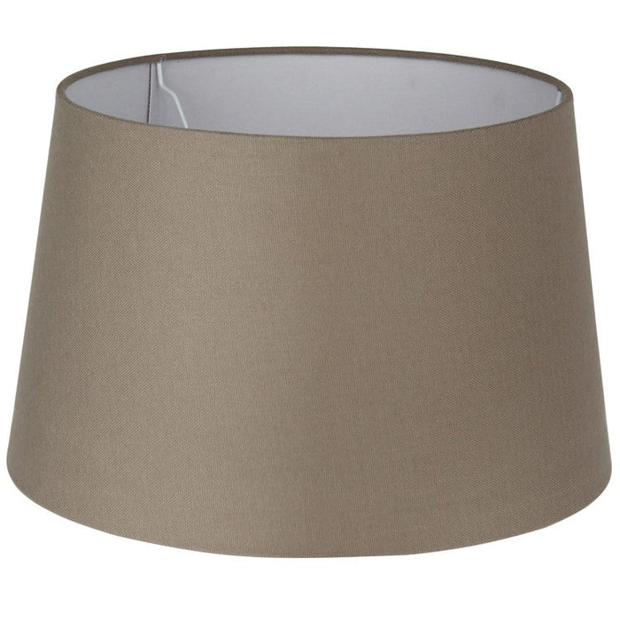 Winston 20cm Taupe Handloom Tapered Cylinder Shade