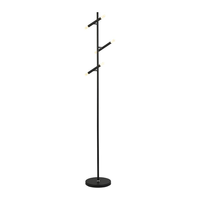 WANDS 3LT LED FLOOR LAMP - BLACK