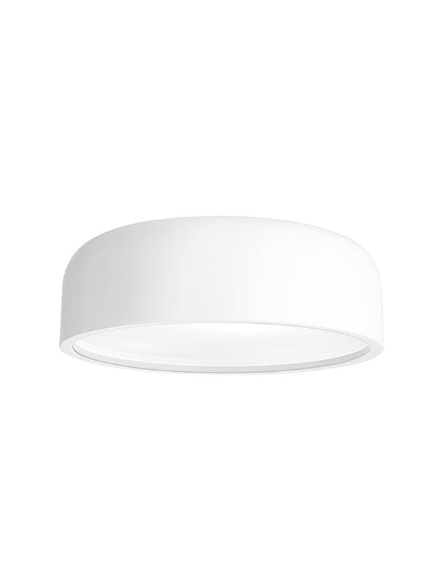 PERLETO Ceiling Light Out.Matt White Steel-In.Matt White Steel LED E27 3x12W D:48 H:15cm