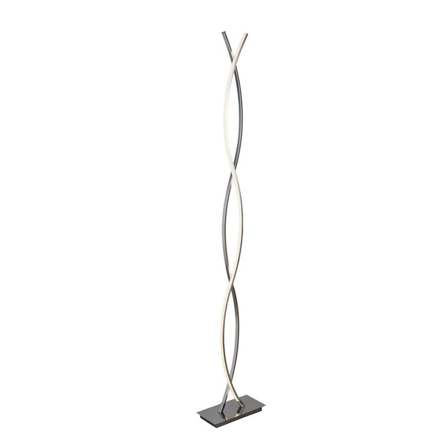 PLATT - LED FLOOR LAMP, CHROME