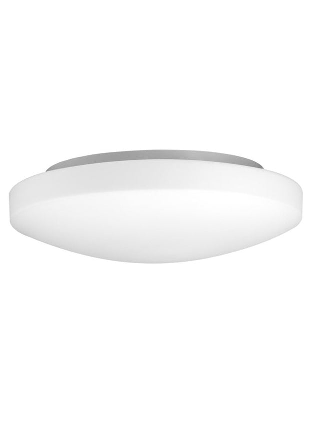 IVI Ceiling Light IP44 White Opal Glass LED E27 1x12W D:26 H:7cm