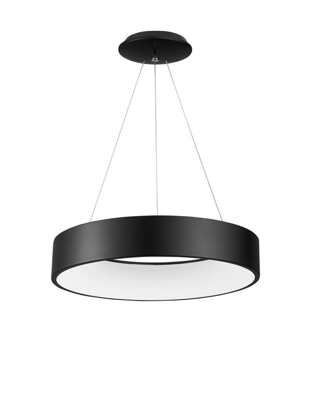 RANDO Black Aluminium & Acrylic LED 42 Watt 230 Volt 2520Lm 3000K IP20 D: 60 H: 120 cm