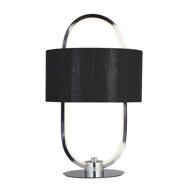 MADRID LED TABLE LAMP WITH BLACK SHADE