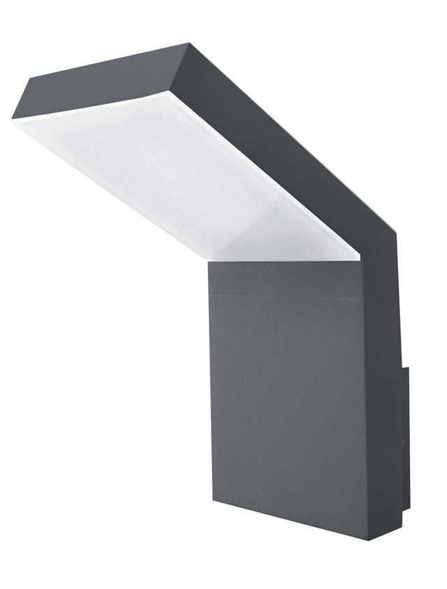 PARK Dark Gray Alum. Acrylic Diffuser LED 6 Watt 350Lm 3000K L: 9 W: 14.5 H: 18 cm IP54