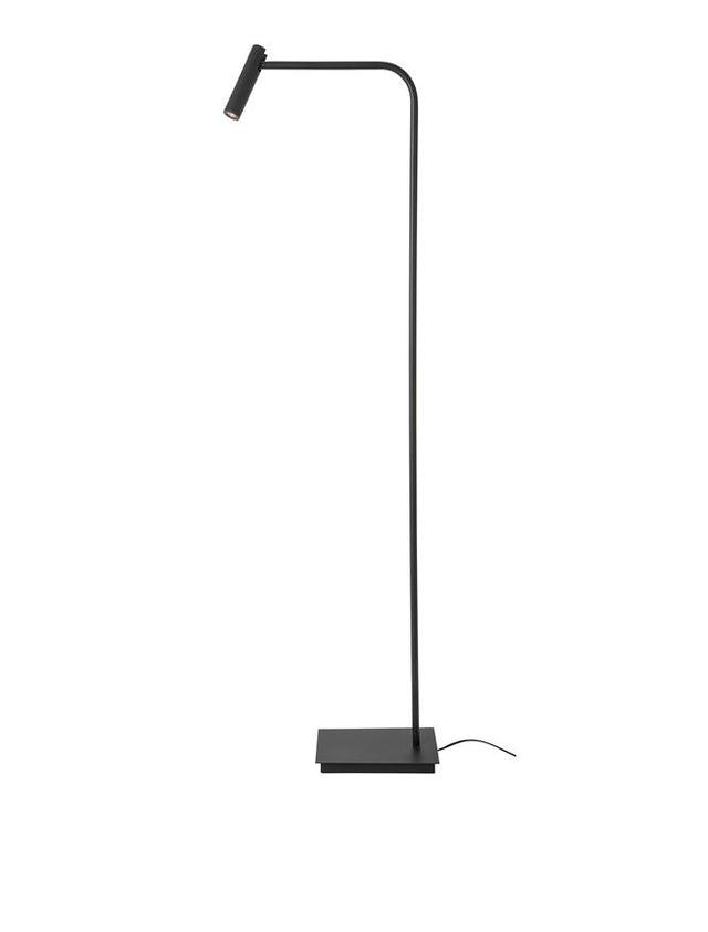 SICILY Floor Lamp Sand Black Aluminium LED 3W 3000K 190Lum L:26 W:40 H:150cm