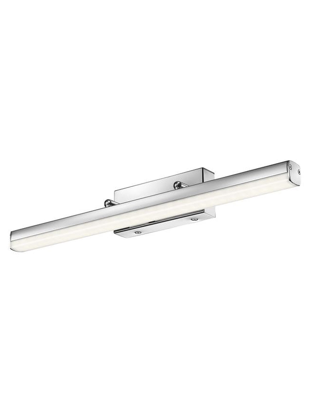 VANESE Chrome Aluminium & Acrylic LED 12W 1174Lm 3000K IP44 L: 49 W1: 3 W2: 7.5 H: 6.5 cm