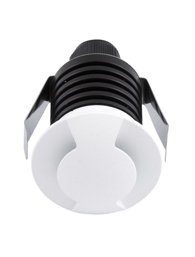 BANG White Aluminium LED 1 Watt 60Lm 3000K D:3.7 H: 5.3 cm Cut Out: 3.2 cm IP67