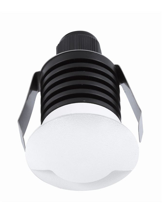 BANG White Aluminium LED 1 Watt 60Lm 3000K D:3.7 H: 5.3 cm Cut Out: 3.2 cm IP67