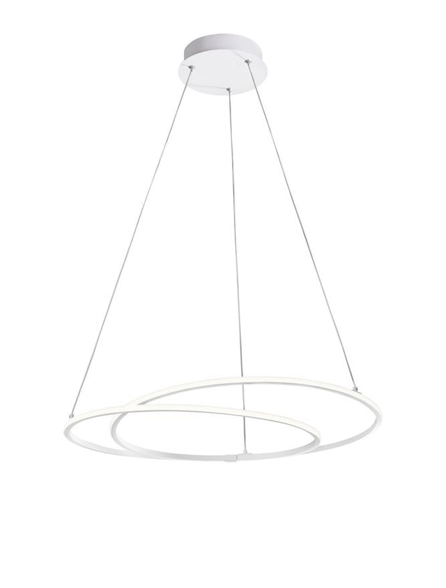 VIAREGGIO White Aluminium & Acrylic LED 29 Watt 230 Volt 2000Lm 3000K IP20 D: 56 H: 120 cm