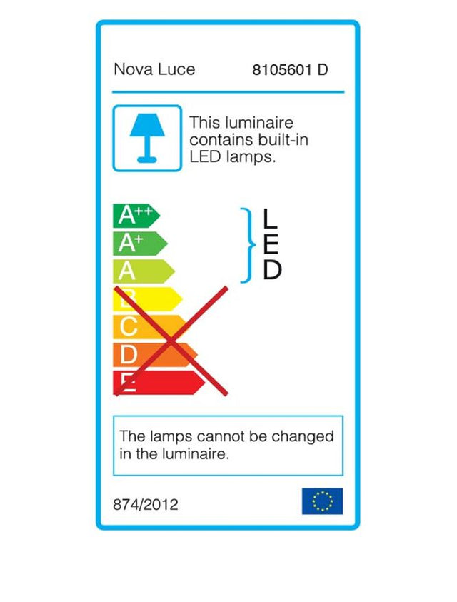 ALBI Sandy White Aluminium & Acrylic LED 50 Watt 230 Volt 2500Lm 3000K IP20 D: 61 H: 120 cm