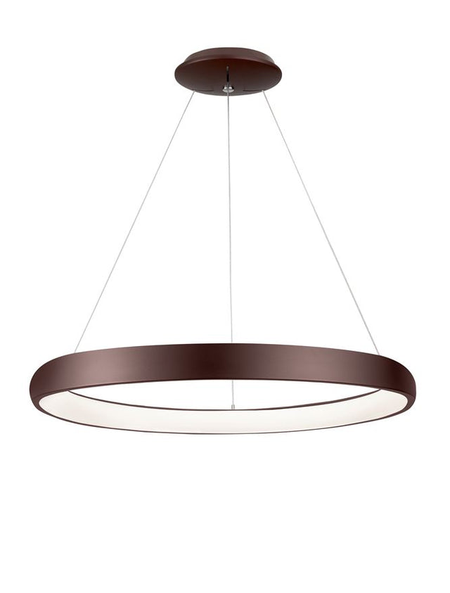 ALBI Coffee Brown Aluminium & Acrylic LED 50 Watt 230 Volt 2500Lm 3000K IP20 D: 61 H: 120 cm