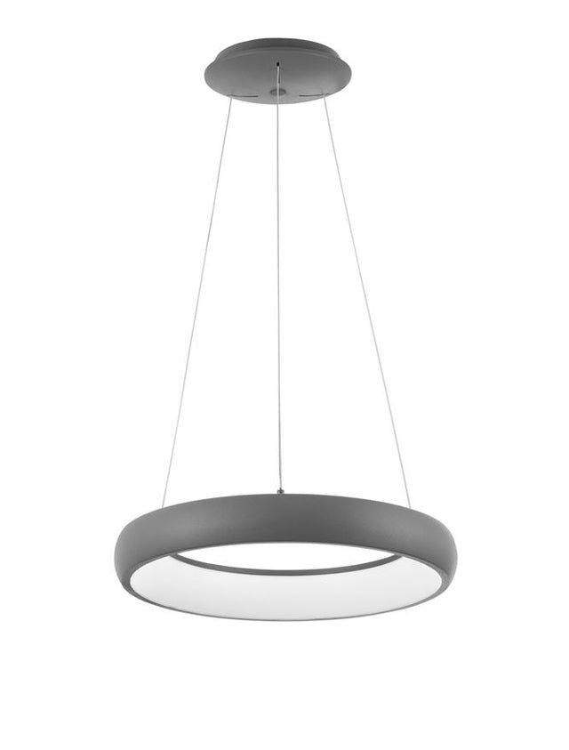 ALBI Sandy Gray Aluminium & Acrylic LED 32 Watt 230 Volt 1950Lm 3000K IP20 D: 41 H: 120 cm