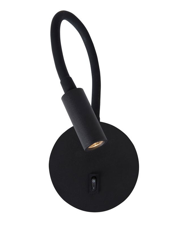 JACO Wall Light Sand Black Aluminium LED 3W 3200K L:10 W:3 H:44cm