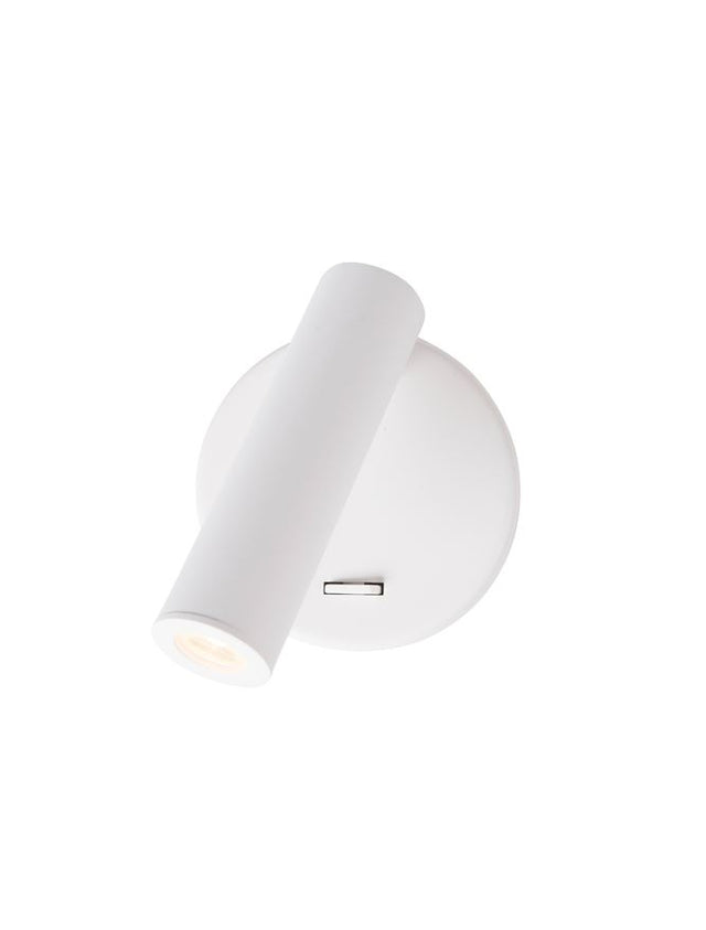 LAREDO Wall Light Sand White Aluminium LED 3W 3200K L:11 W:9 H:11cm