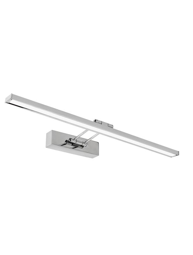 ROSA Chrome Aluminium & Acrylic LED 8 Watt 230 Volt 310Lm 4000K IP44 L: 63 W: 4.5 H: 19 cm