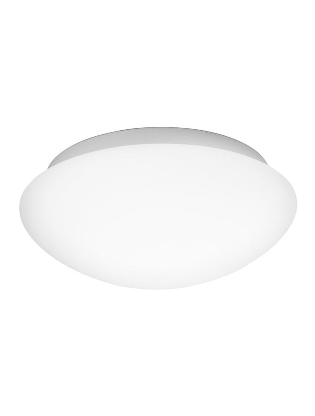 BREST Ceiling Lamp White Opal Glass & Metal LED E27 2x12 Watt D:23 H:10.5cm