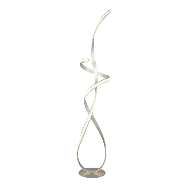 MUSIC LED SILVER FLOOR LAMP