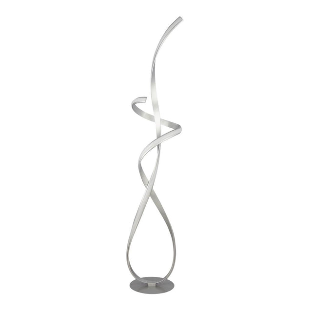 MUSIC LED SILVER FLOOR LAMP