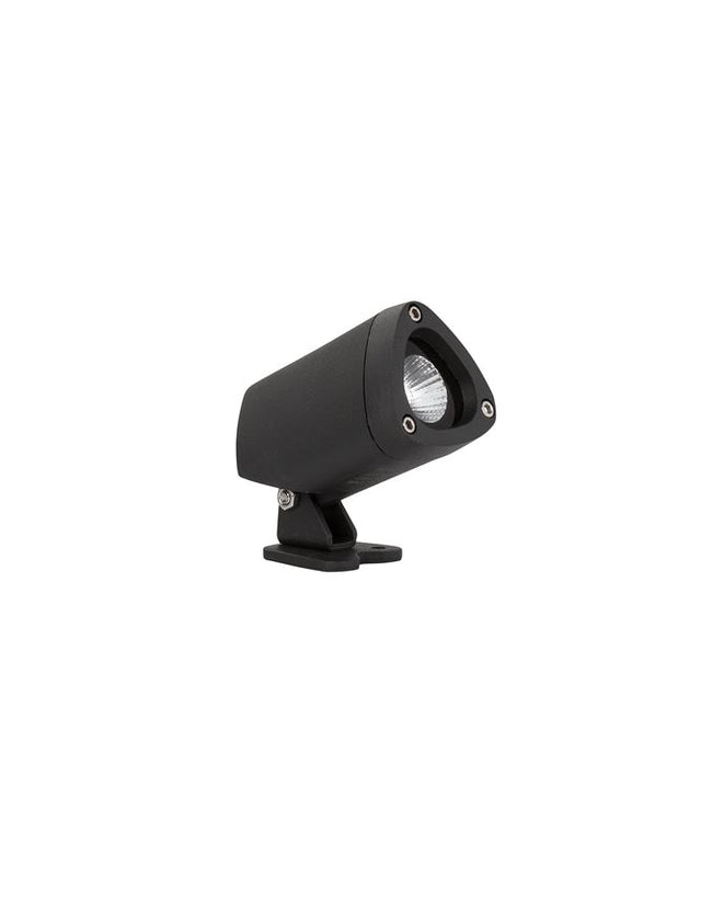 MINI Sandy Black Alum. & Glass LED 3 Watt 180Lm 3000K D: 4.2 W: 7 H: 5.5-8 cm IP65