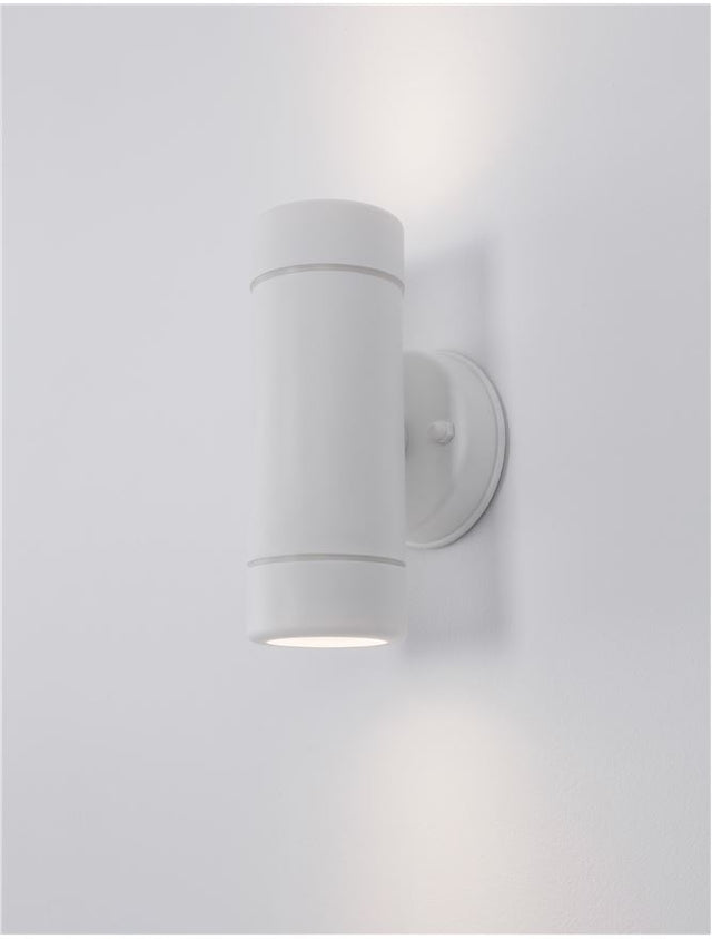 LIMBIO White Acrylic Glass Diffuser LED GU10 2x7 Watt Bulb Excluded IP44
Light Up & Down D: 8 W: 8.5 H: 16 cm