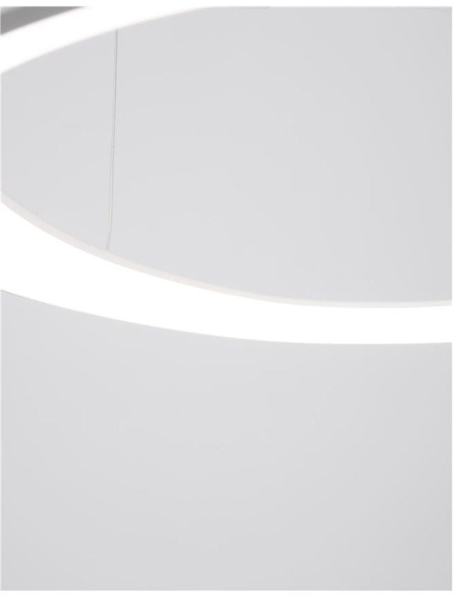 ESTEVA Dimmable Sandy White Aluminium &Acrylic LED 48 Watt 230 Volt 2400Lm 3000K IP20 D: 65 H: 150 cm