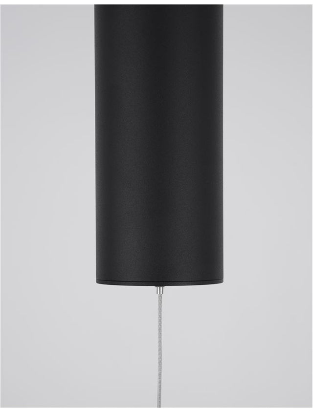 ESTEVA Dimmable Sandy Black Aluminium &Acrylic LED 48 Watt 230 Volt 2400Lm 3000K IP20 D: 65 H: 150 cm