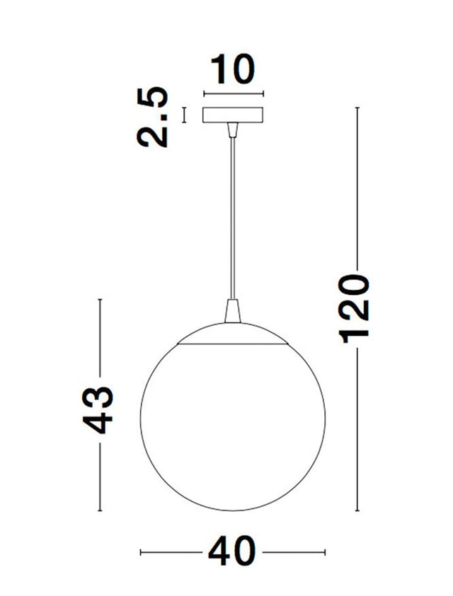 LAZIONE Gradient Smoke Glass Chrome Aluminium LED E27 1x12 Watt 230 Volt IP20 Bulb Excluded D: 40 H1: 43 H2: 120 cm