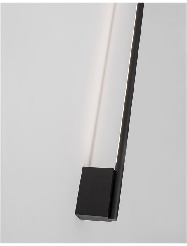 GROPIUS Sandy Black Aluminium LED 15 Watt 230 Volt 507Lm 3000K IP20 L: 90 W: 7 H: 3.5 cm