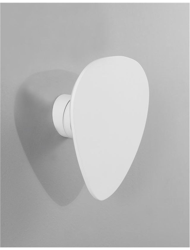 CRONUS White Gypsum & Alumimium LED 10 Watt 220-240 Volt 927Lm 3000K IP20 D: 16 W: 8 H: 18 cm