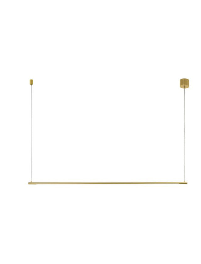 ELETTRA Brass Gold Aluminium LED 20 Watt 230 Volt 1400Lm 3000K IP20 L: 120 W: 7 H: 150 cm