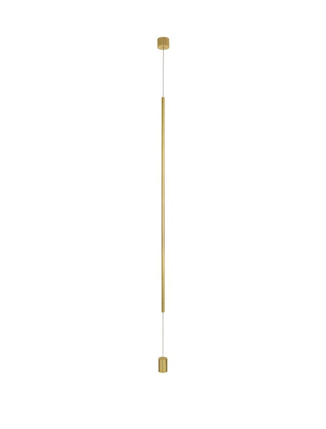 ELETTRA Brass Gold Aluminium LED 20 Watt 230 Volt 1400Lm 3000K IP20 D: 7 H1: 120 H2: 300 cm