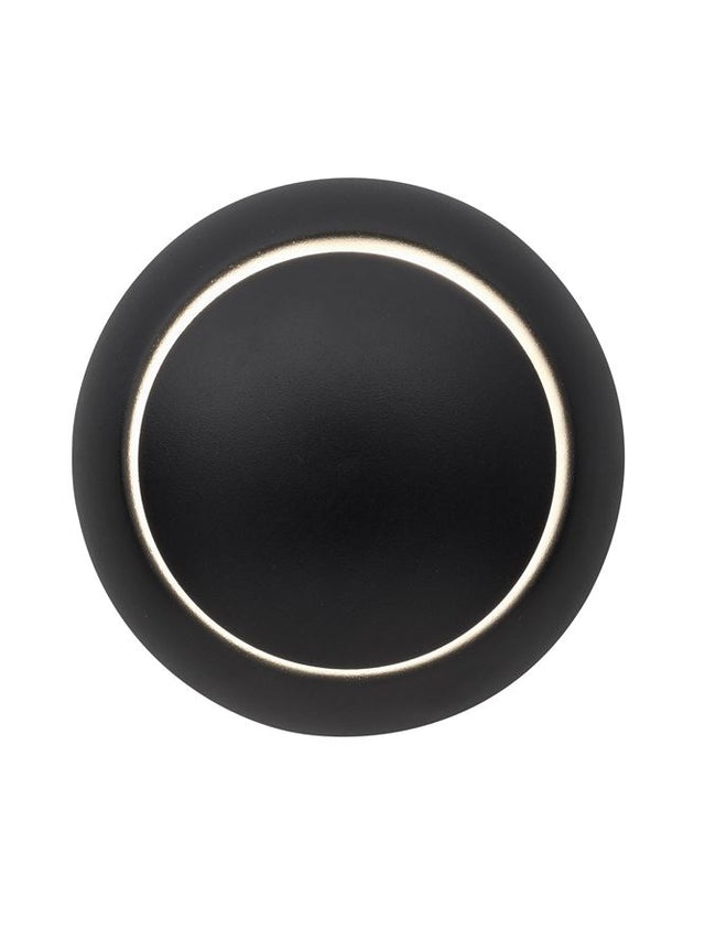 ODIN Wall Lamp Black Aluminium Led 5 Watt D:14 W:7 H:14cm