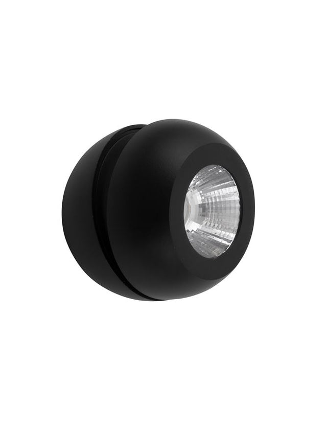 GON Sandy Black Aluminium LED 5 Watt 230 Volt 400Lm 3000K IP20 D: 11 H: 9 cm