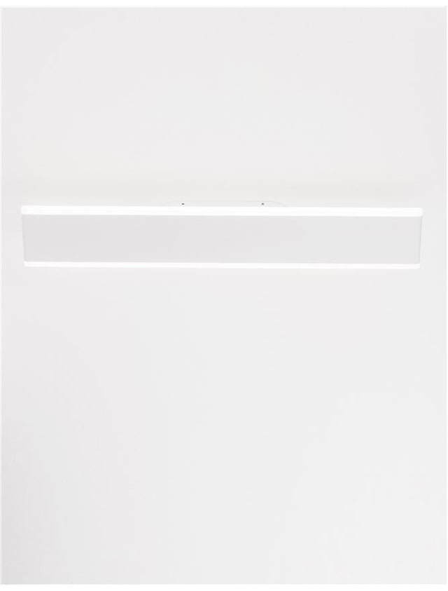 LINE Sandy White Aluminium & Acrylic LED 2x12 Watt 230 Volt 1823Lm 3000K IP20 L: 50.3 W: 8 H: 4.7 cm