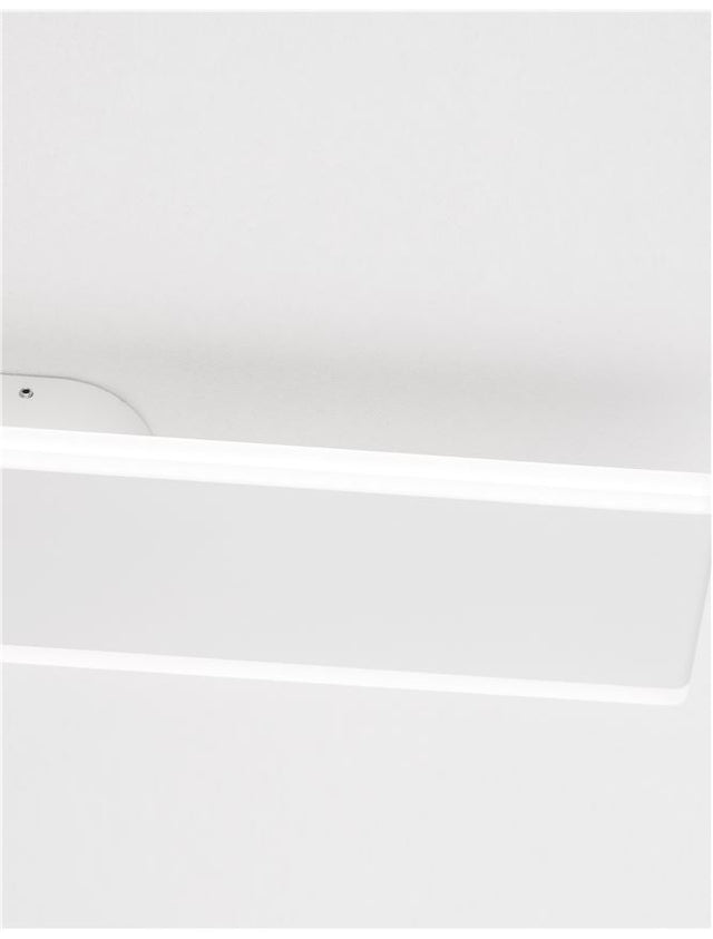 LINE Sandy White Aluminium & Acrylic LED 2x12 Watt 230 Volt 1823Lm 3000K IP20 L: 50.3 W: 8 H: 4.7 cm