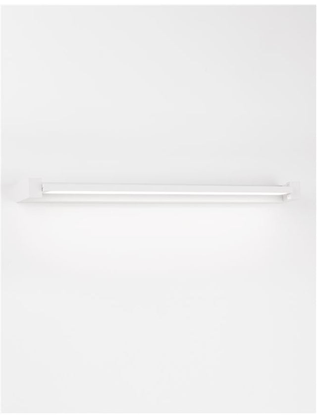 LINE Sandy White Aluminium & Acrylic LED 20 Watt 230 Volt 1811Lm 3000K IP20 L: 70 W: 9 H: 4.2 cm