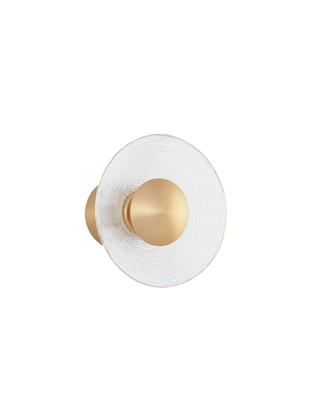 ESIL Clear Glass Brass Gold Aluminium LED 8 Watt 230 Volt 536Lm 3000K IP20 D: 20 W: 20 H: 11.2 cm