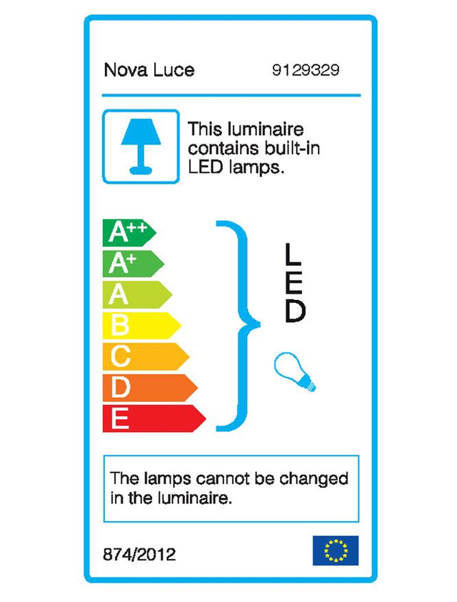 SAGE White Aluminium White Fabric Shade Switch On/Off LED E27 1x12 Watt LED 1x3 Watt 190Lm 220 Volt Bulb Excluded IP20 D: 20 W:29 H: 59 cm