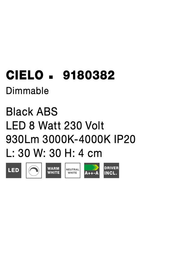 CIELO Remote Control Not Included