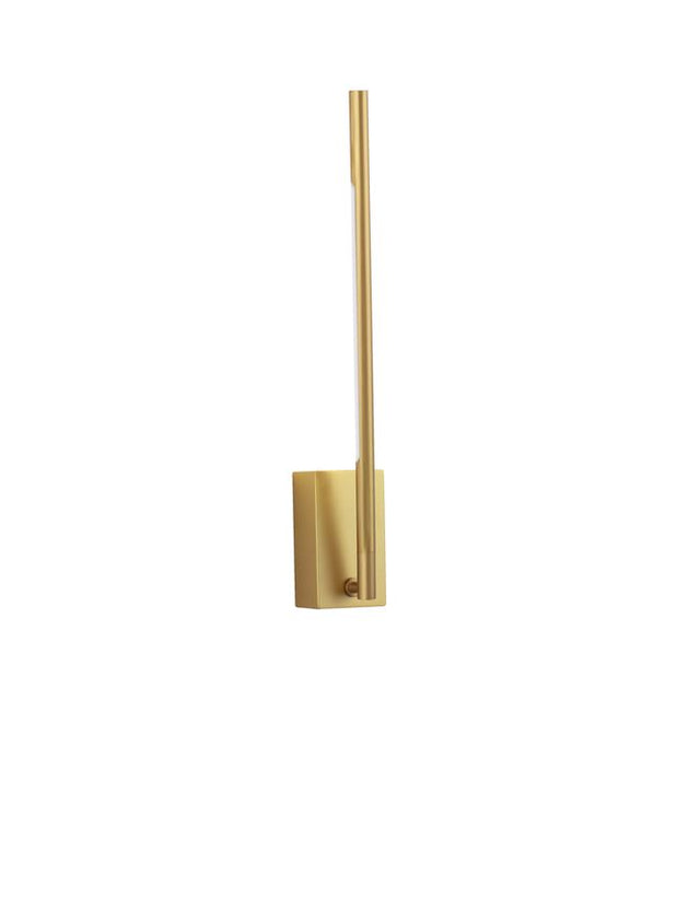 RACCIO Gold Metal & Acrylic LED 4.6 Watt 230 Volt 280Lm 3000K IP20 L: 6 W: 12 H: 37 cm